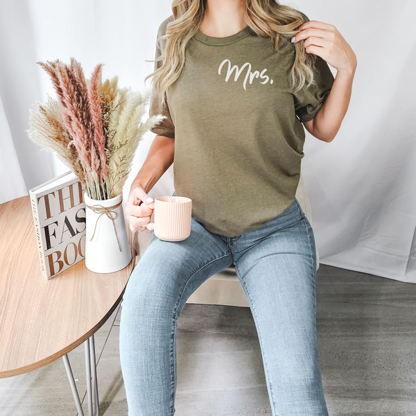 T-Shirt Couple Mrs. Wifey