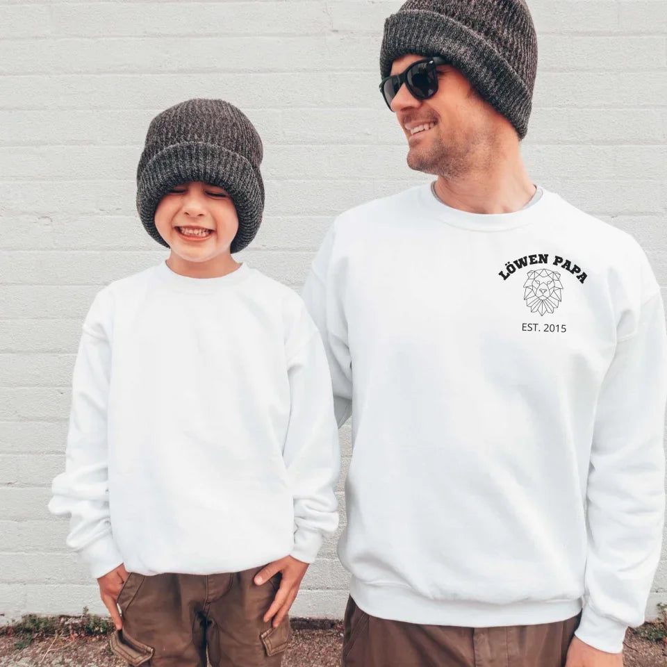 Sweatshirt_Papa_Löwenpapa