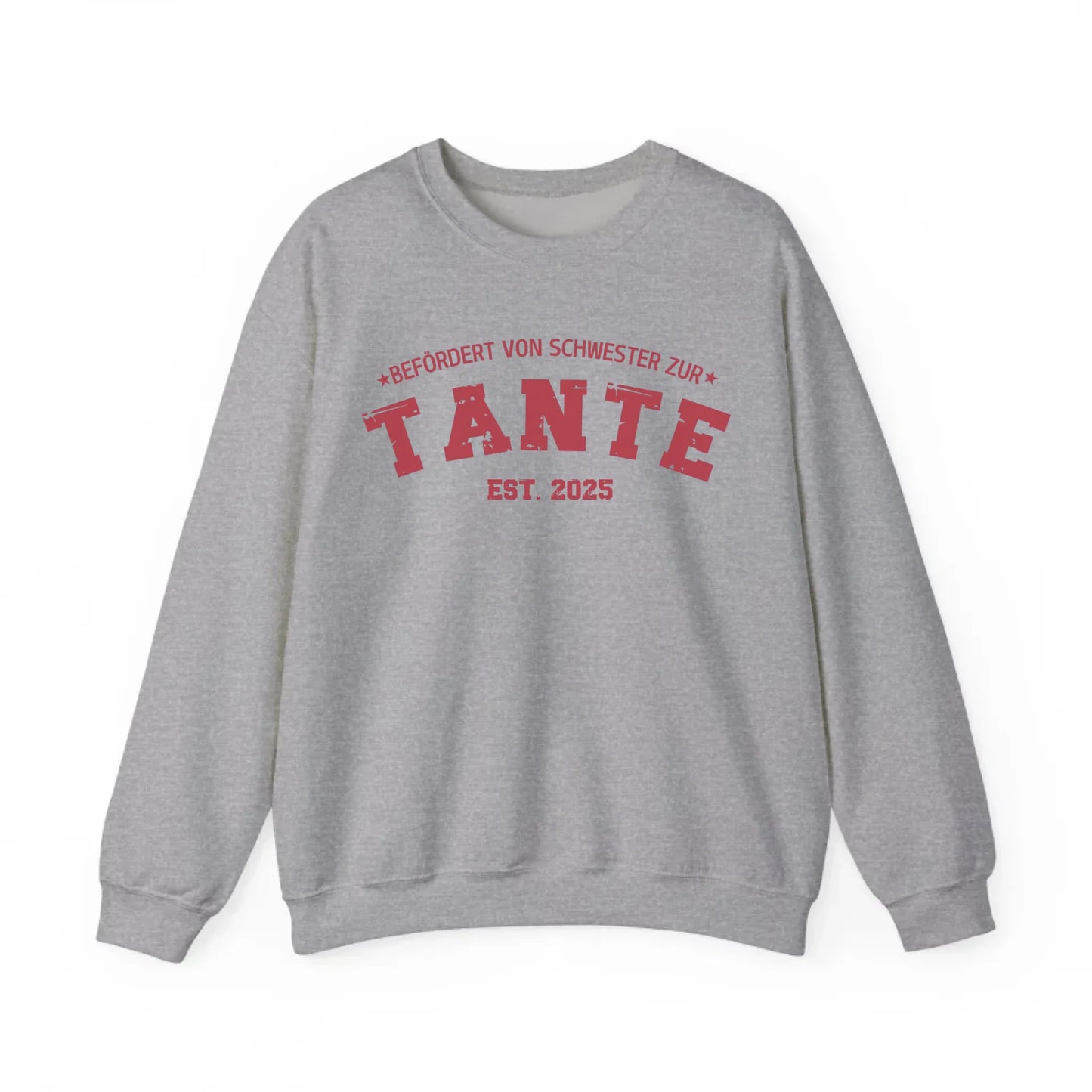 Printify 1Personalisierbares Sweatshirt befördert zur Tante