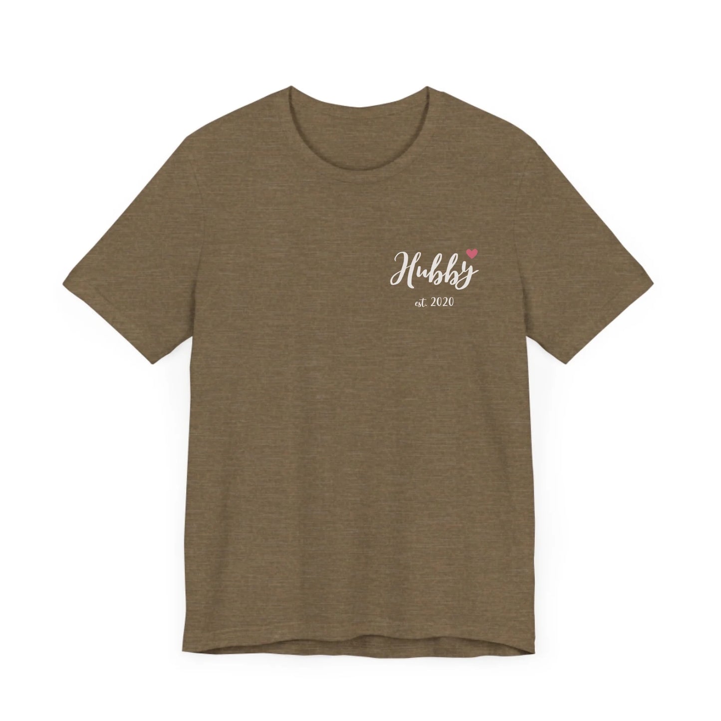 mamagibt Individuelle Partner T-Shirts personalisiert mit Datum Hubby
