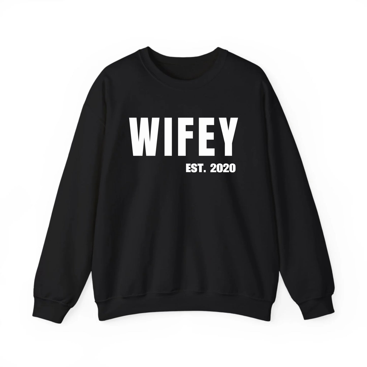 mamagibt Personalisiertes Partner Sweatshirt Wifey