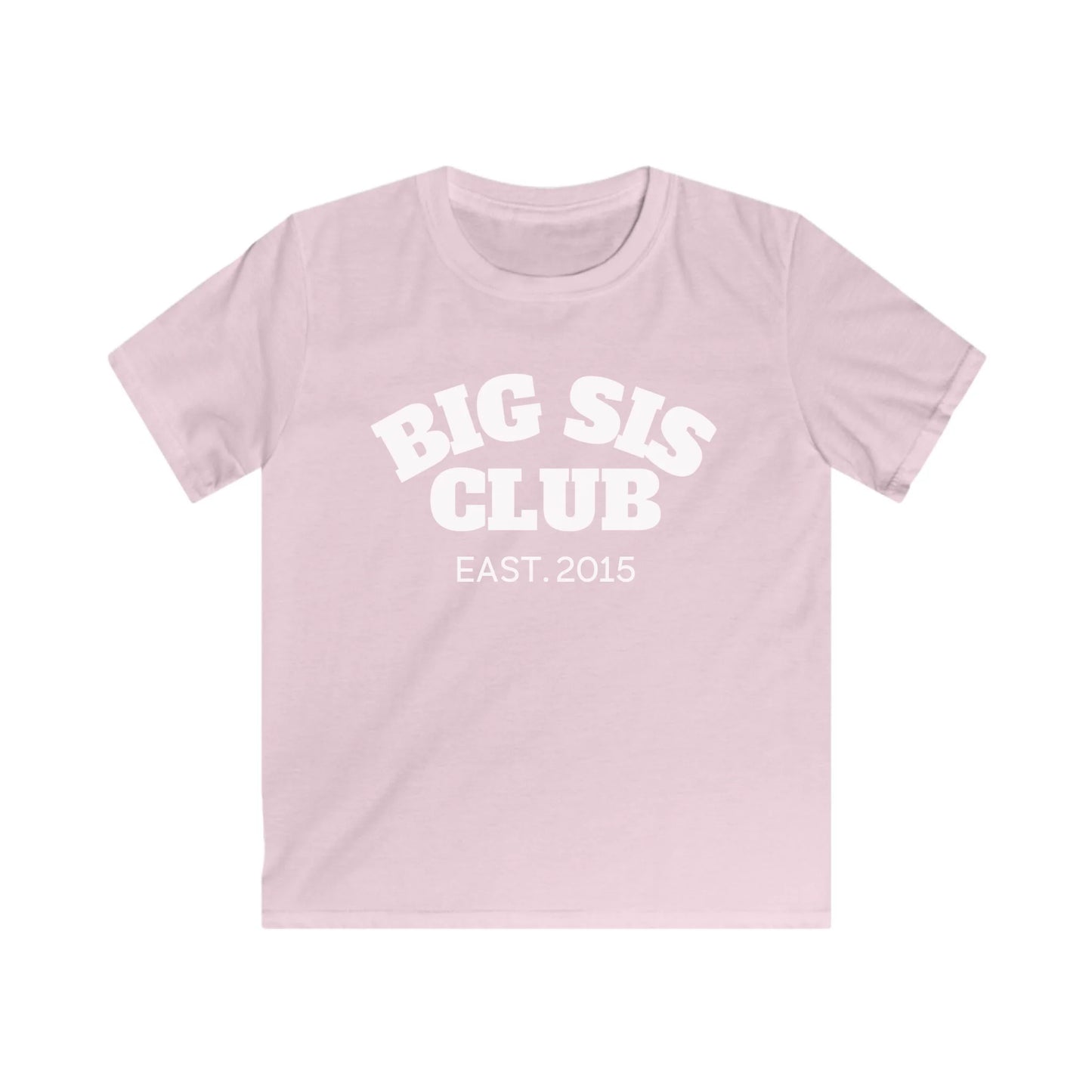 mamagibt Kinder T-Shirt big sis club Kinder T-Shirt big sis club Light Pink