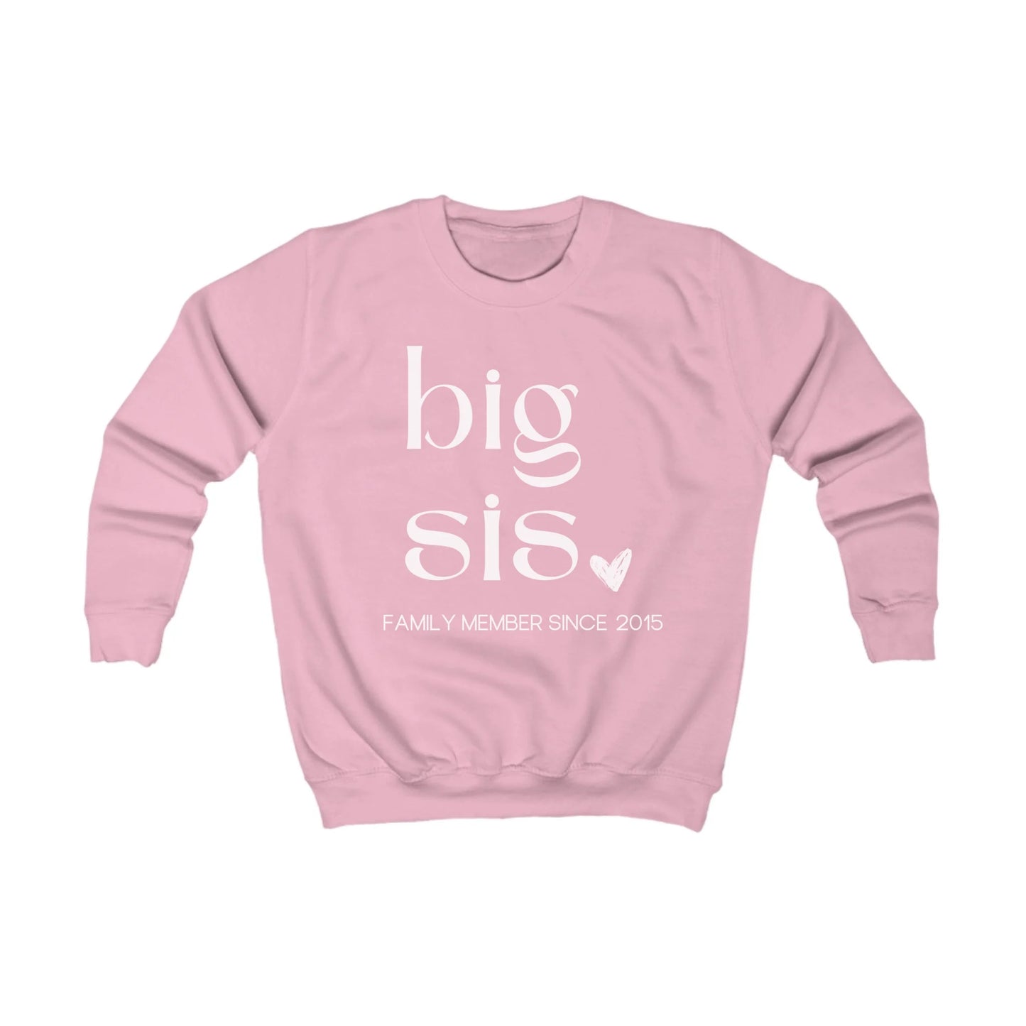mamagibt Kinder Sweatshirt big sis