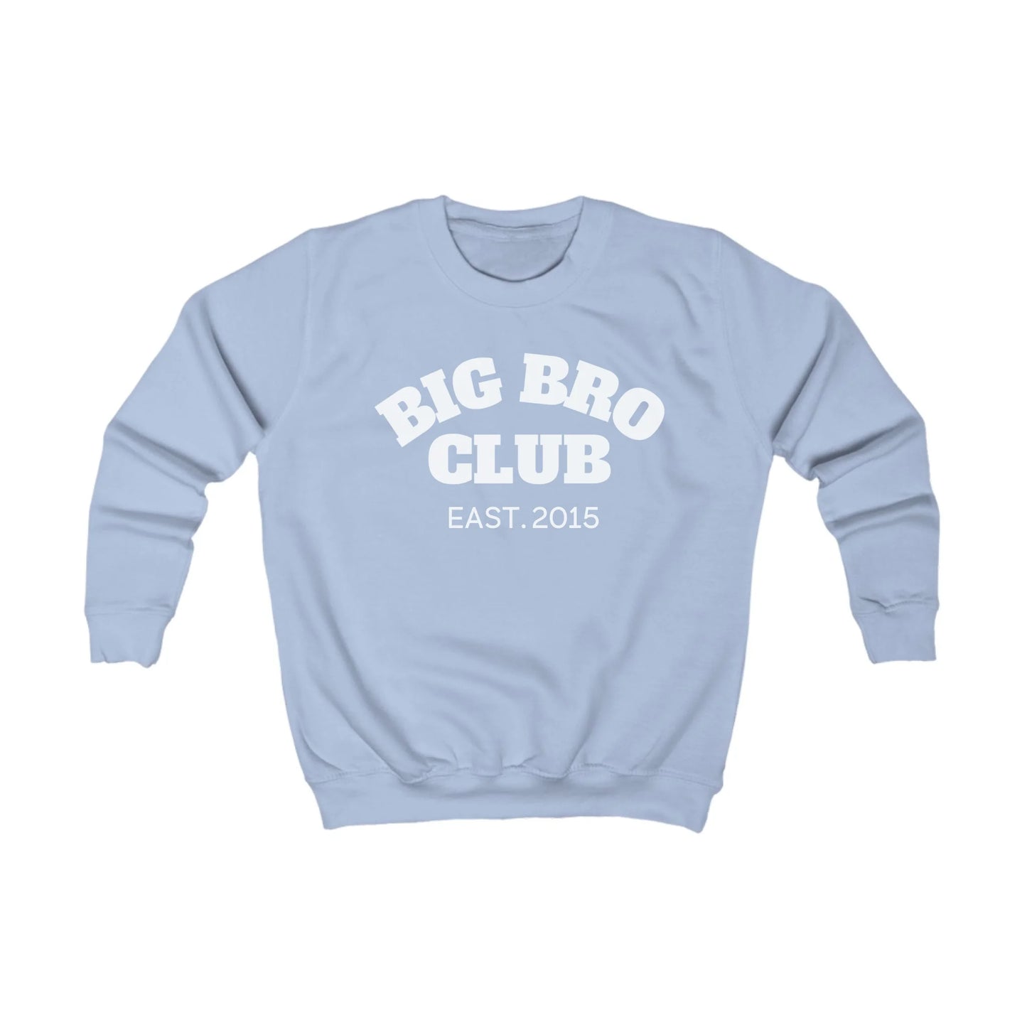 mamagibt Kinder Sweatshirt big bro Club Kinder Sweatshirt big bro Club Sky Blue