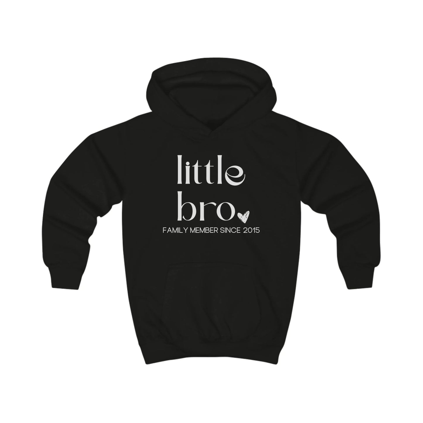mamagibt Hoodie Kinder lil bro Hoodie Kinder lil bro Jet Black