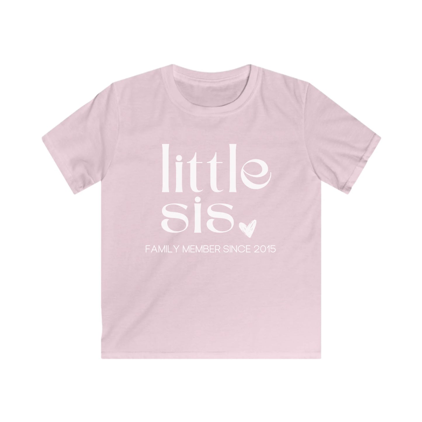 mamagibt Kinder T-Shirt lil sis Kinder T-Shirt lil sis Light Pink