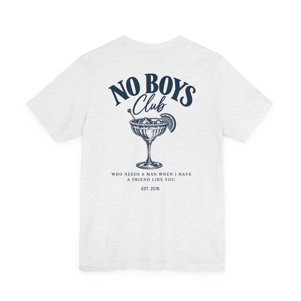 Printify T-Shirt Bestie no boys club personalisiert