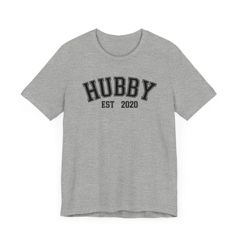 T-Shirt Couple Hubby Sport - mamagibt - #personalisiert#