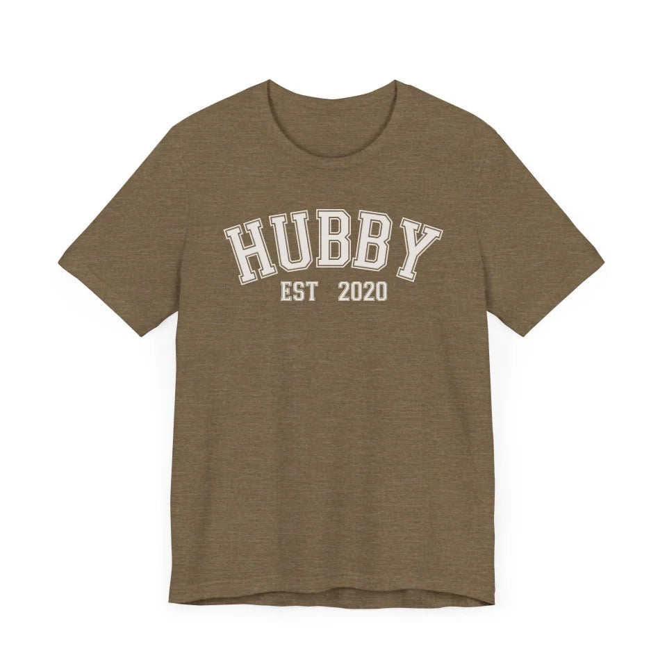 T-Shirt Couple Hubby Sport - mamagibt - #personalisiert#