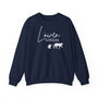 mamagibt Sweatshirt Löwen Mama mit Motiv