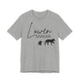 mamagibt T-Shirt Löwen Mama mit Motiv