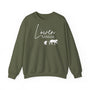 mamagibt Sweatshirt Löwen Mama mit Motiv
