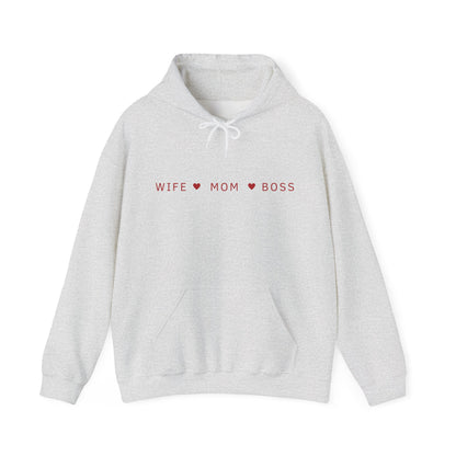 mamagibt Mama Hoodie Wife-Mom-Boss