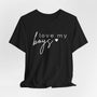 mamagibt Mama T-Shirt love my boys