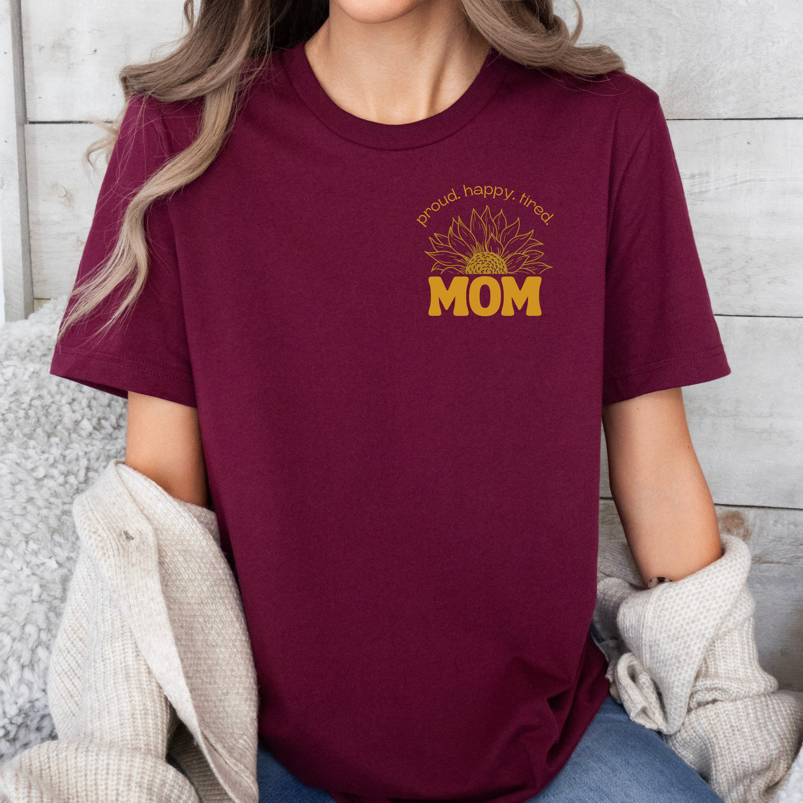 Mama T-Shirt Sonnenblume