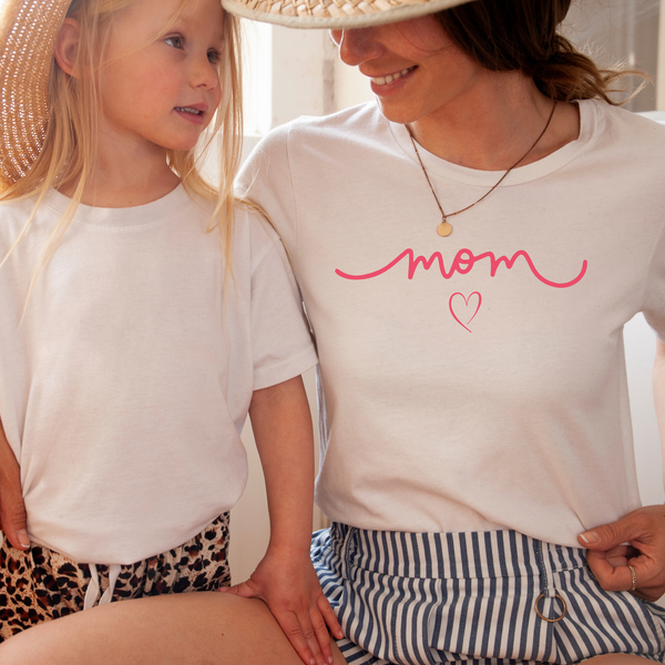 Mama T-Shirt Mom with heart