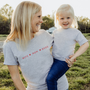 mamagibt Mama T-Shirt Wife-Mom-Boss Ash