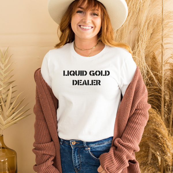 Mama T-Shirt Liquid Gold