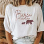 mamagibt T-Shirt Bären Mama mit Motiv White