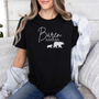 mamagibt T-Shirt Bären Mama mit Motiv Black