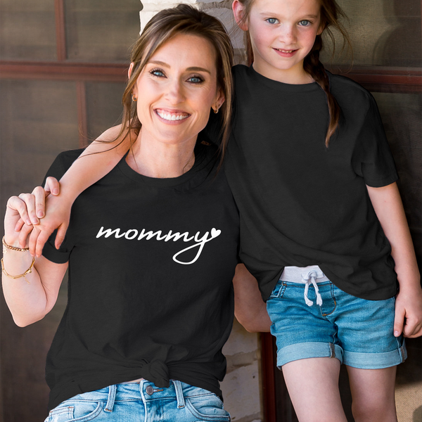 Mama T-Shirt Mommy heart