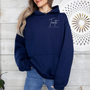 mamagibt Tante Hoodie all day Navy