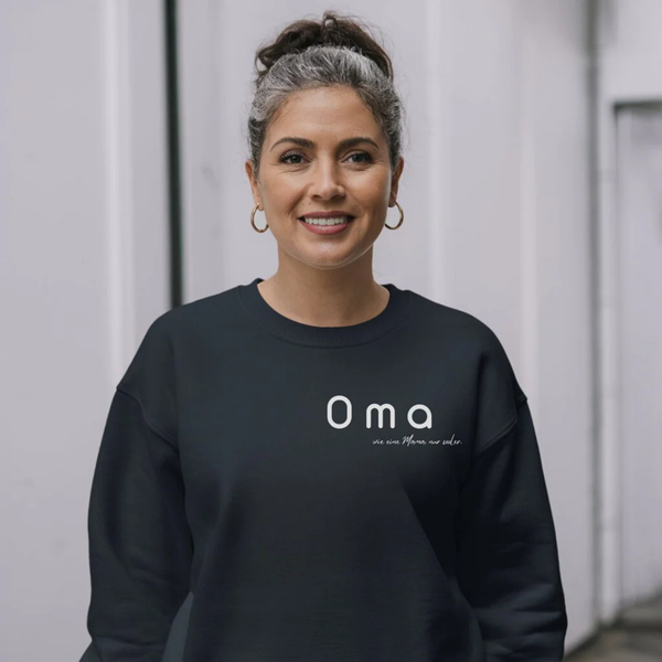 Oma Sweatshirt cooler als Mama
