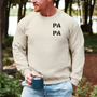 mamagibt Papa Sweatshirt PA-PA Vibes Sand