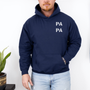 mamagibt Hoodie Papa PA-PA Vibes Navy