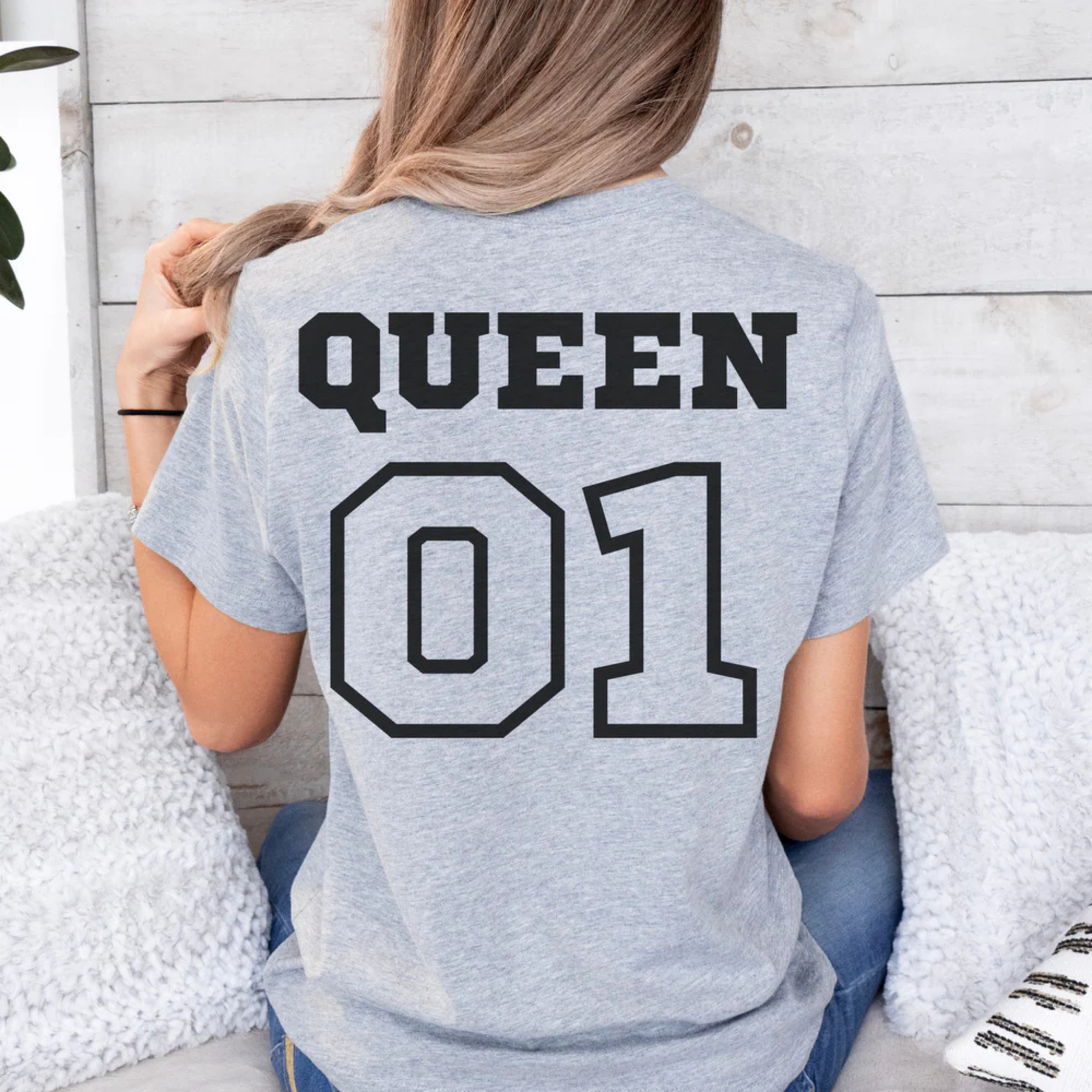 T-Shirt Couple Queen 01