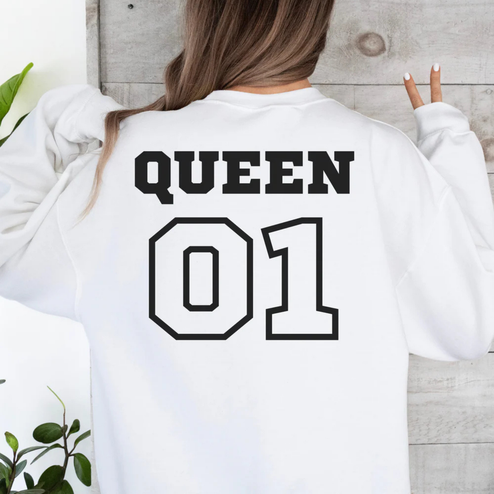 Sweatshirt Couple Queen 01