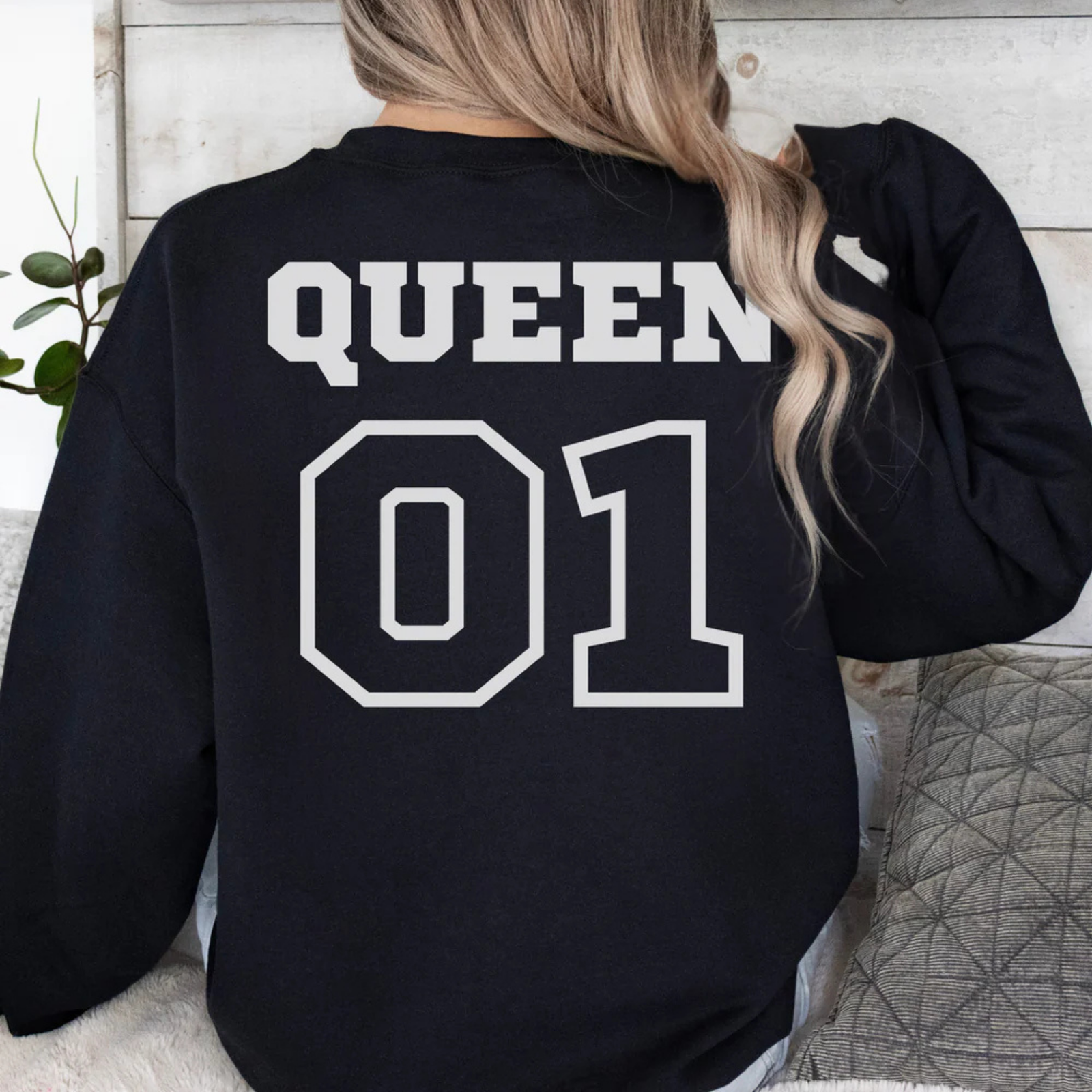 Sweatshirt Couple Queen 01