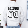 mamagibt Hoodie Couple King 01 White