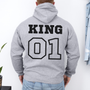 mamagibt Hoodie Couple King 01 Sport Grey