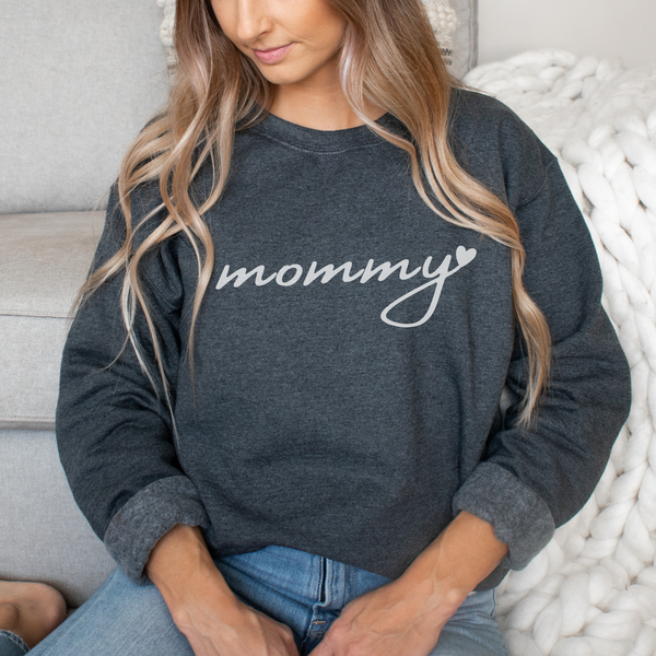 Mama Sweatshirt Mommy heart