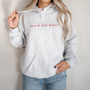 mamagibt Mama Hoodie Wife-Mom-Boss Ash personalisiert