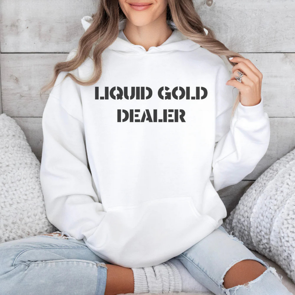 Mama Hoodie Liquid Gold