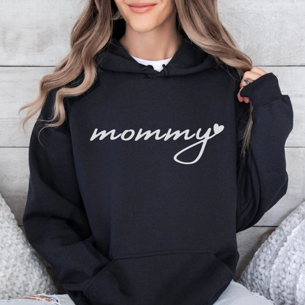 Mama Hoodie Mommy heart