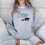 mamagibt Hoodie Bären Mama mit Motiv Sport Grey