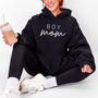 mamagibt Mama Hoodie cool Boy Mom Black