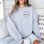 mamagibt Mama Sweatshirt Statement Ash