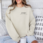 mamagibt Mama Sweatshirt all day Sand