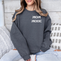 mamagibt Mama Sweatshirt Mom Mode Dark Heather