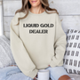 mamagibt Mama Sweatshirt Liquid Gold Sand