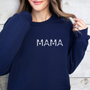 mamagibt Sweatshirt mit Mama Basic Navy