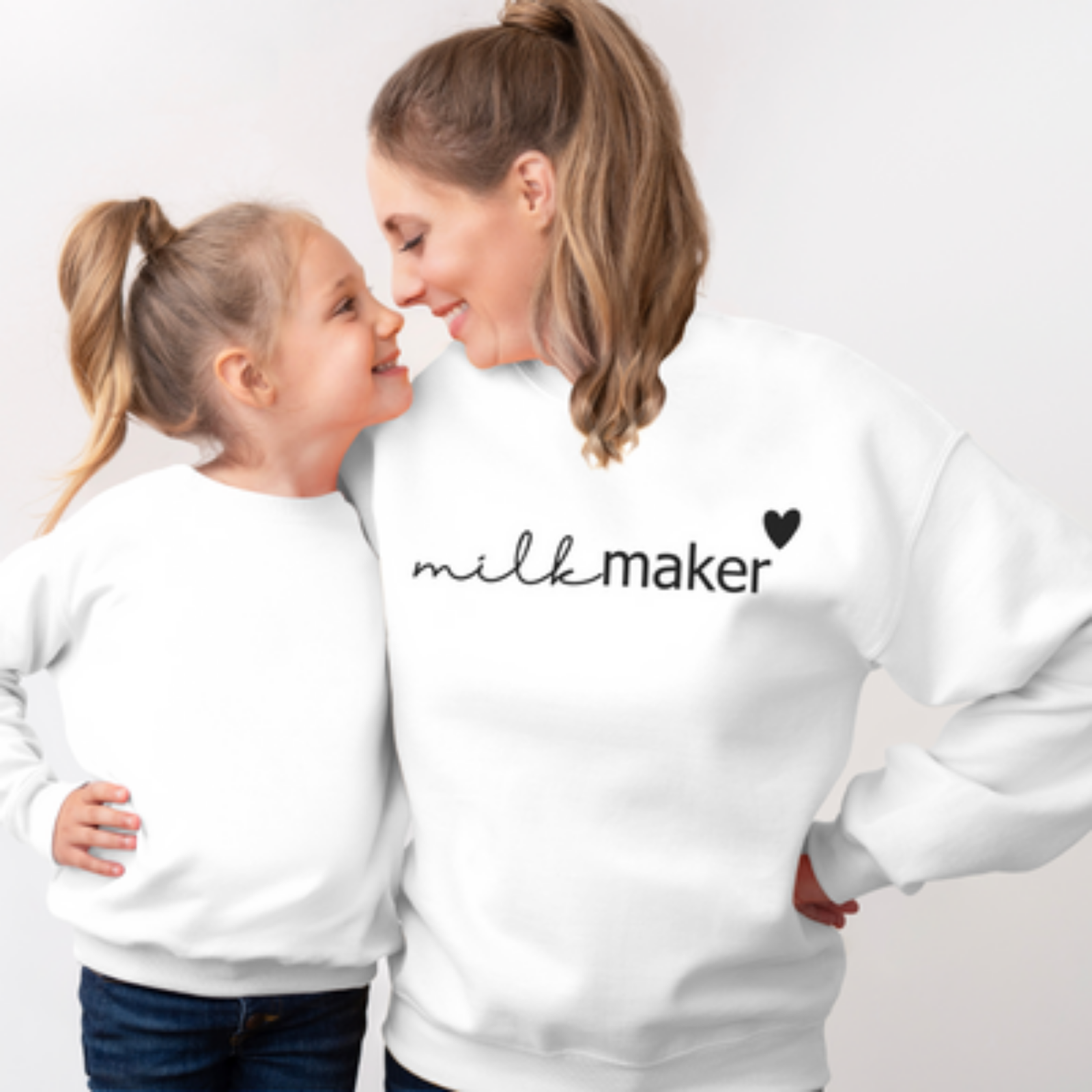 mamagibt Mama Sweatshirt Milkmaker White