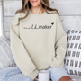 mamagibt Mama Sweatshirt Milkmaker Sand