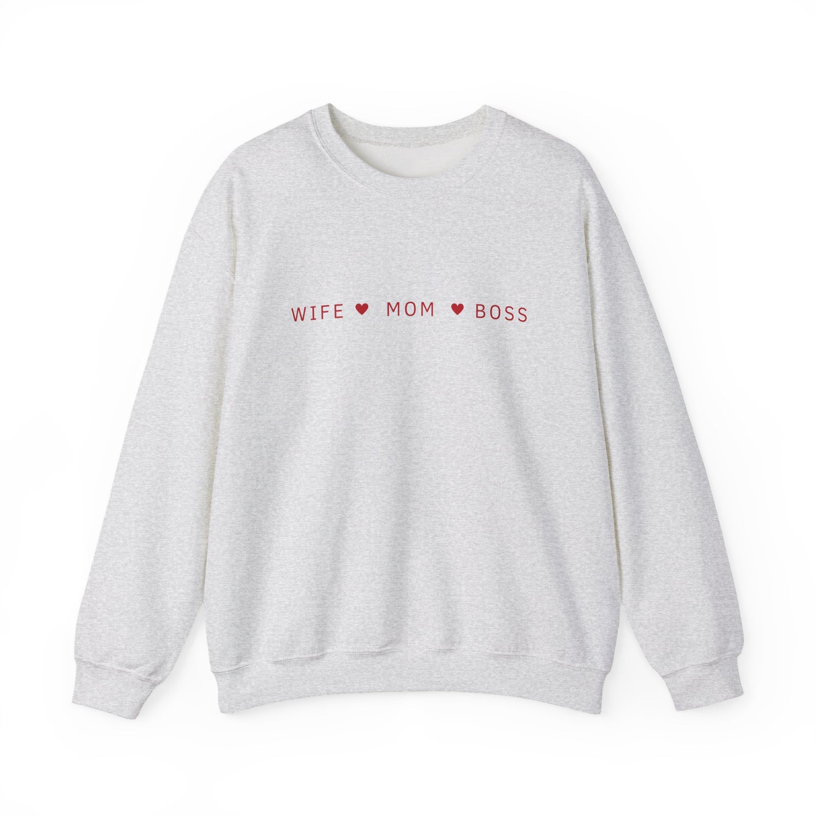 mamagibt Mama Sweatshirt Wife-Mom-Boss