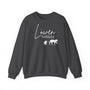 mamagibt Sweatshirt Löwen Mama mit Motiv