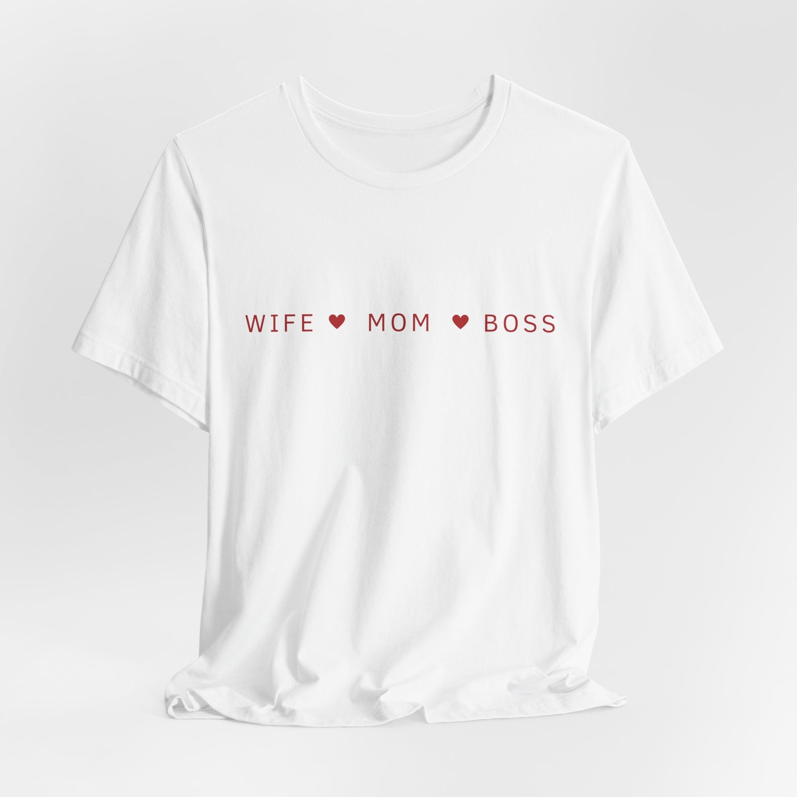 mamagibt Mama T-Shirt Wife-Mom-Boss